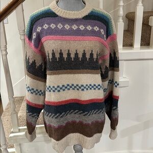 100% wool Peru sweater
